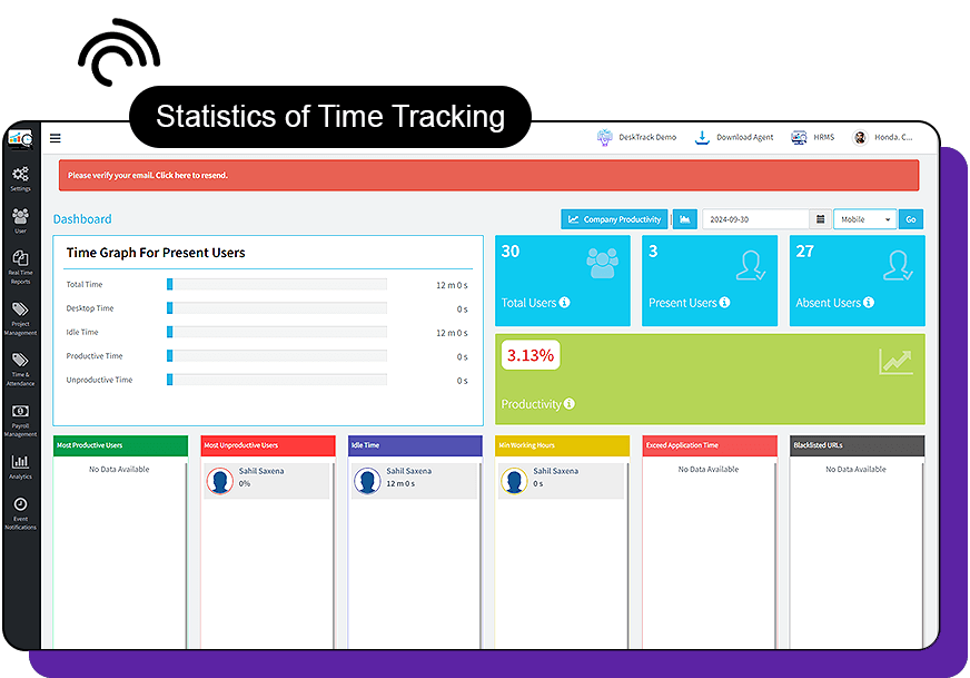 time tracking